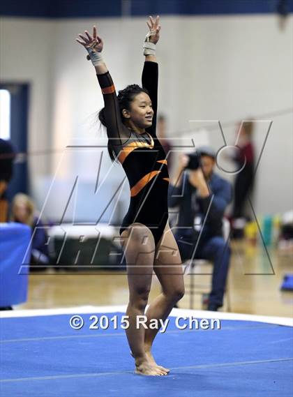 Thumbnail 1 in CHSAA 5A Gymnastics Championships (Day 1 First Half) photogallery.