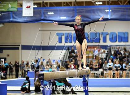 Thumbnail 3 in CHSAA 5A Gymnastics Championships (Day 1 First Half) photogallery.