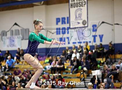 Thumbnail 1 in CHSAA 5A Gymnastics Championships (Day 1 First Half) photogallery.
