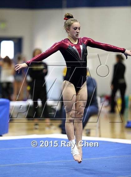 Thumbnail 2 in CHSAA 5A Gymnastics Championships (Day 1 First Half) photogallery.