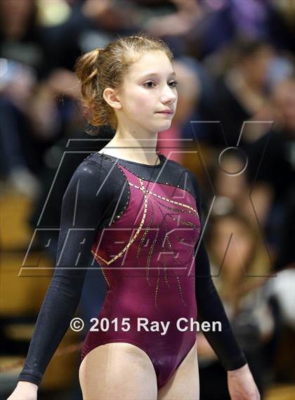 Thumbnail 2 in CHSAA 5A Gymnastics Championships (Day 1 First Half) photogallery.