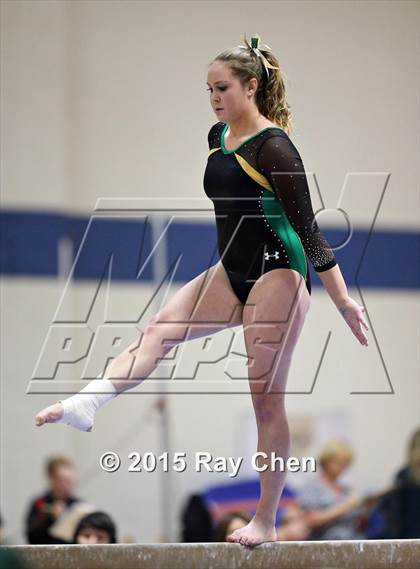 Thumbnail 3 in CHSAA 5A Gymnastics Championships (Day 1 First Half) photogallery.