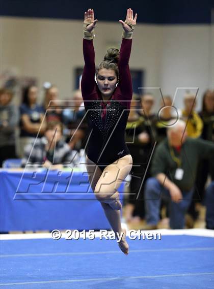 Thumbnail 2 in CHSAA 5A Gymnastics Championships (Day 1 First Half) photogallery.