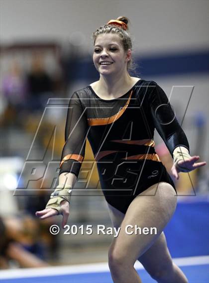 Thumbnail 1 in CHSAA 5A Gymnastics Championships (Day 1 First Half) photogallery.