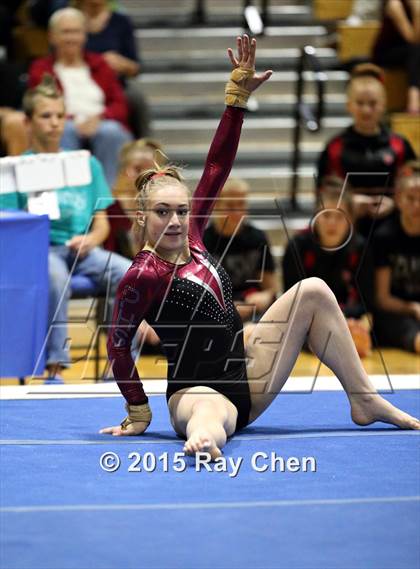 Thumbnail 1 in CHSAA 5A Gymnastics Championships (Day 1 First Half) photogallery.