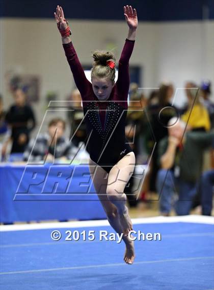 Thumbnail 3 in CHSAA 5A Gymnastics Championships (Day 1 First Half) photogallery.