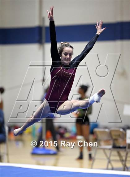 Thumbnail 2 in CHSAA 5A Gymnastics Championships (Day 1 First Half) photogallery.
