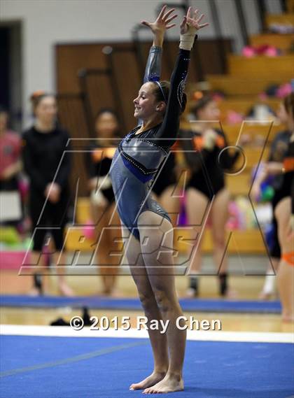 Thumbnail 2 in CHSAA 5A Gymnastics Championships (Day 1 First Half) photogallery.