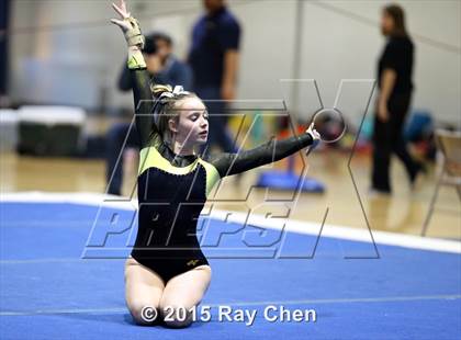 Thumbnail 1 in CHSAA 5A Gymnastics Championships (Day 1 First Half) photogallery.