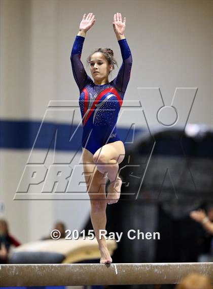 Thumbnail 1 in CHSAA 5A Gymnastics Championships (Day 1 First Half) photogallery.