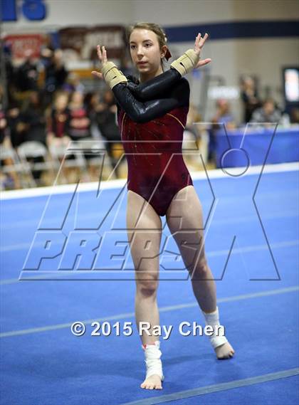 Thumbnail 1 in CHSAA 5A Gymnastics Championships (Day 1 First Half) photogallery.