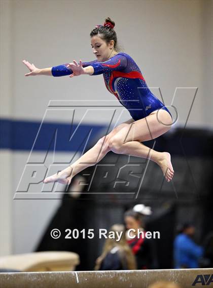 Thumbnail 2 in CHSAA 5A Gymnastics Championships (Day 1 First Half) photogallery.