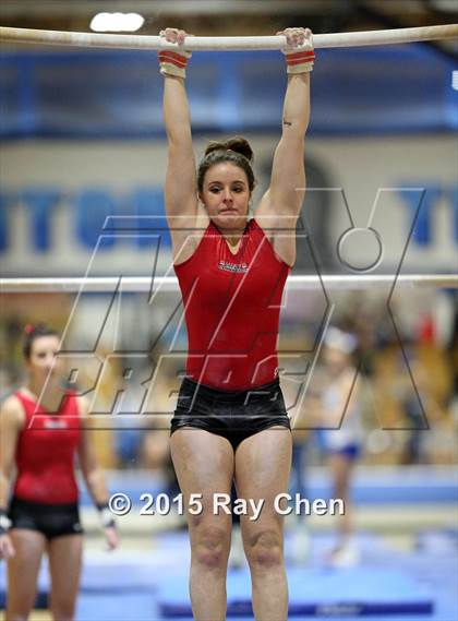 Thumbnail 3 in CHSAA 5A Gymnastics Championships (Day 1 First Half) photogallery.