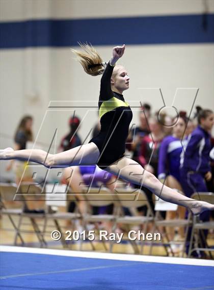 Thumbnail 2 in CHSAA 5A Gymnastics Championships (Day 1 First Half) photogallery.