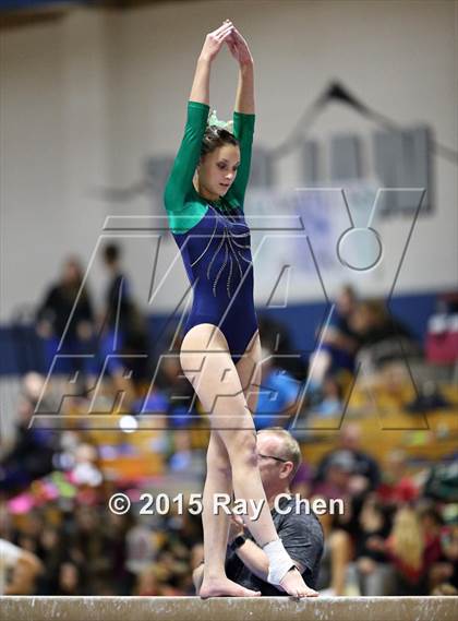 Thumbnail 1 in CHSAA 5A Gymnastics Championships (Day 1 First Half) photogallery.