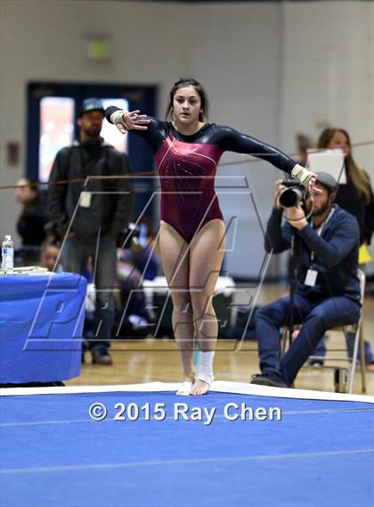 Thumbnail 3 in CHSAA 5A Gymnastics Championships (Day 1 First Half) photogallery.