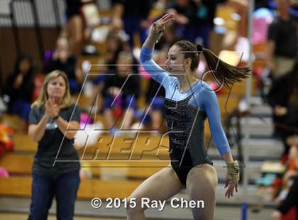 Thumbnail 2 in CHSAA 5A Gymnastics Championships (Day 1 First Half) photogallery.