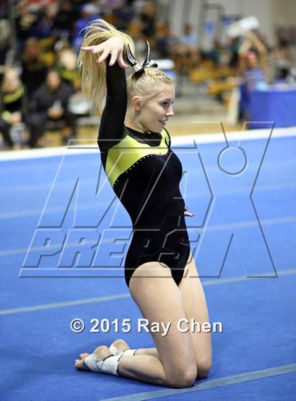 Thumbnail 1 in CHSAA 5A Gymnastics Championships (Day 1 First Half) photogallery.
