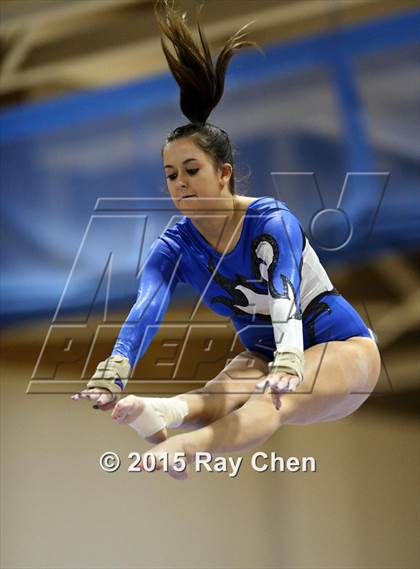 Thumbnail 1 in CHSAA 5A Gymnastics Championships (Day 1 First Half) photogallery.