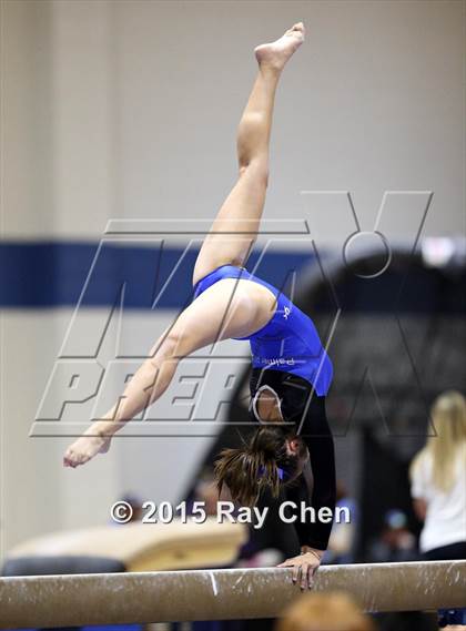 Thumbnail 2 in CHSAA 5A Gymnastics Championships (Day 1 First Half) photogallery.