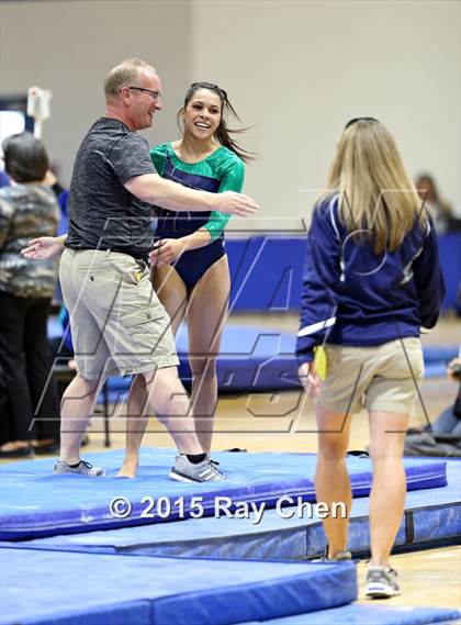 Thumbnail 1 in CHSAA 5A Gymnastics Championships (Day 1 First Half) photogallery.