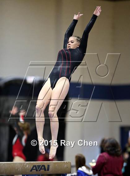 Thumbnail 1 in CHSAA 5A Gymnastics Championships (Day 1 First Half) photogallery.