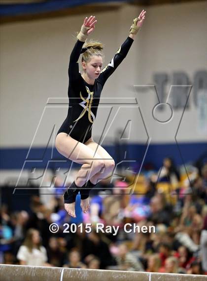 Thumbnail 2 in CHSAA 5A Gymnastics Championships (Day 1 First Half) photogallery.
