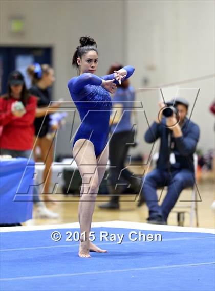 Thumbnail 2 in CHSAA 5A Gymnastics Championships (Day 1 First Half) photogallery.