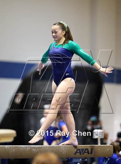 Thumbnail 1 in CHSAA 5A Gymnastics Championships (Day 1 First Half) photogallery.