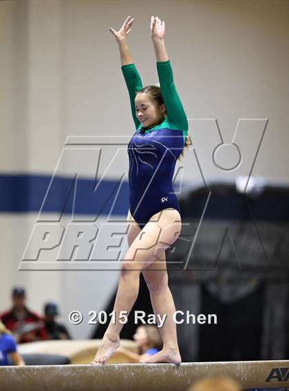 Thumbnail 1 in CHSAA 5A Gymnastics Championships (Day 1 First Half) photogallery.