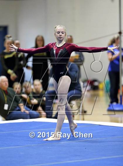 Thumbnail 1 in CHSAA 5A Gymnastics Championships (Day 1 First Half) photogallery.