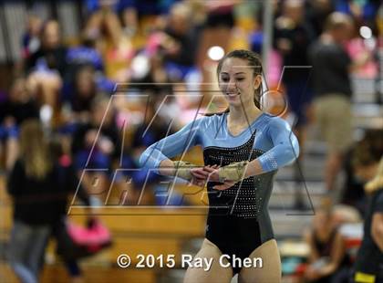 Thumbnail 1 in CHSAA 5A Gymnastics Championships (Day 1 First Half) photogallery.