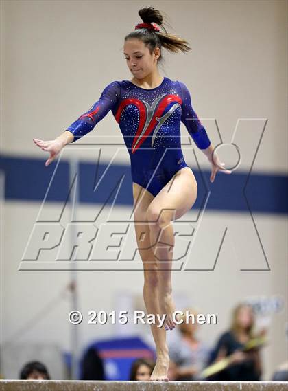 Thumbnail 1 in CHSAA 5A Gymnastics Championships (Day 1 First Half) photogallery.