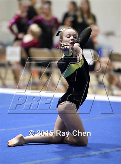 Thumbnail 3 in CHSAA 5A Gymnastics Championships (Day 1 First Half) photogallery.
