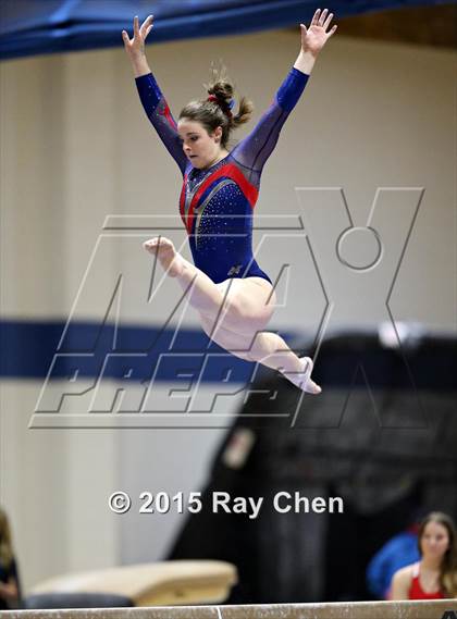 Thumbnail 2 in CHSAA 5A Gymnastics Championships (Day 1 First Half) photogallery.