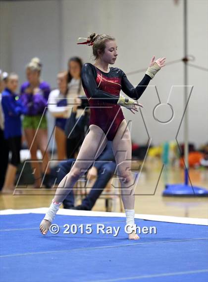 Thumbnail 3 in CHSAA 5A Gymnastics Championships (Day 1 First Half) photogallery.