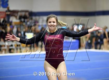 Thumbnail 2 in CHSAA 5A Gymnastics Championships (Day 1 First Half) photogallery.