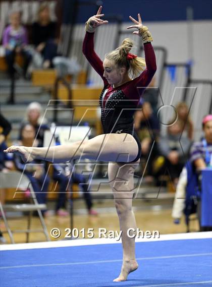 Thumbnail 2 in CHSAA 5A Gymnastics Championships (Day 1 First Half) photogallery.