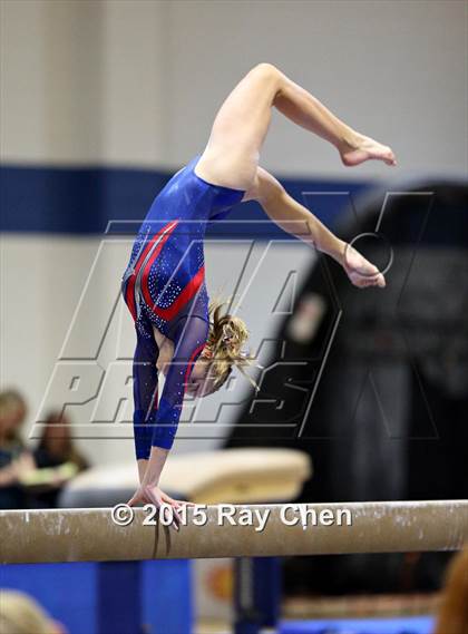 Thumbnail 1 in CHSAA 5A Gymnastics Championships (Day 1 First Half) photogallery.