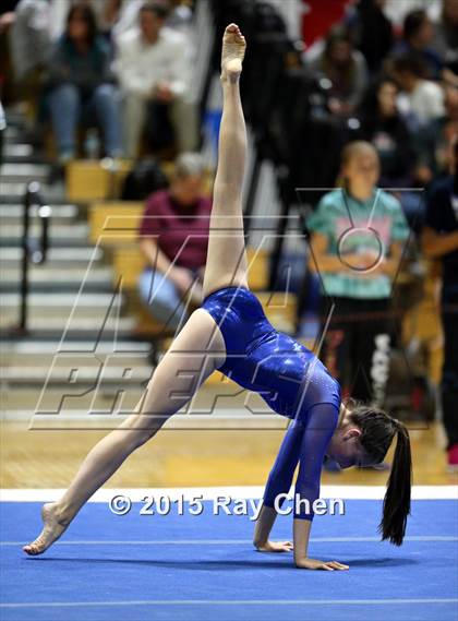 Thumbnail 2 in CHSAA 5A Gymnastics Championships (Day 1 First Half) photogallery.