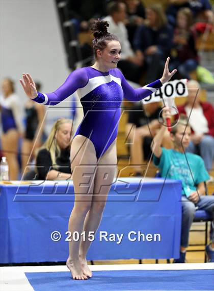 Thumbnail 3 in CHSAA 5A Gymnastics Championships (Day 1 First Half) photogallery.