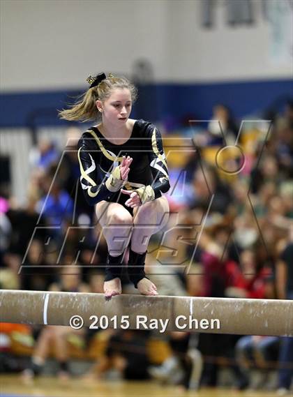 Thumbnail 1 in CHSAA 5A Gymnastics Championships (Day 1 First Half) photogallery.