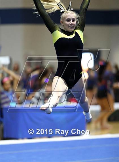 Thumbnail 1 in CHSAA 5A Gymnastics Championships (Day 1 First Half) photogallery.