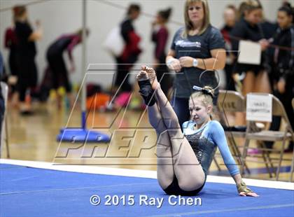 Thumbnail 3 in CHSAA 5A Gymnastics Championships (Day 1 First Half) photogallery.