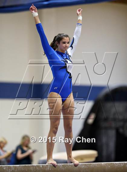 Thumbnail 3 in CHSAA 5A Gymnastics Championships (Day 1 First Half) photogallery.