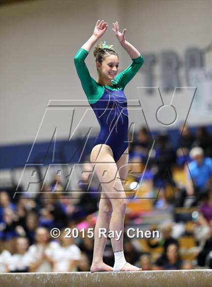 Thumbnail 2 in CHSAA 5A Gymnastics Championships (Day 1 First Half) photogallery.