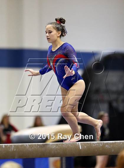 Thumbnail 2 in CHSAA 5A Gymnastics Championships (Day 1 First Half) photogallery.