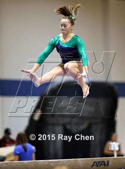 Thumbnail 3 in CHSAA 5A Gymnastics Championships (Day 1 First Half) photogallery.