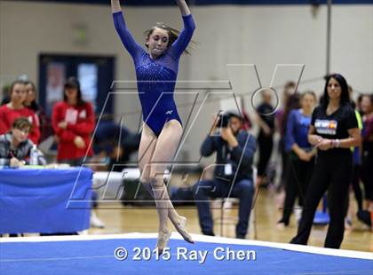 Thumbnail 3 in CHSAA 5A Gymnastics Championships (Day 1 First Half) photogallery.