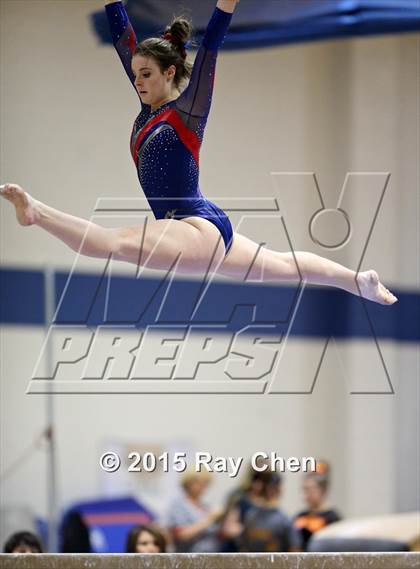 Thumbnail 2 in CHSAA 5A Gymnastics Championships (Day 1 First Half) photogallery.